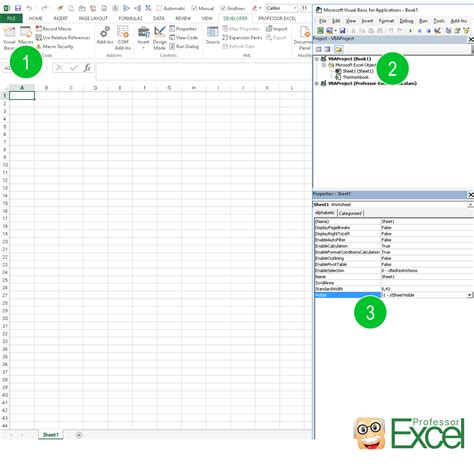 Hide Worksheet Feature in Excel