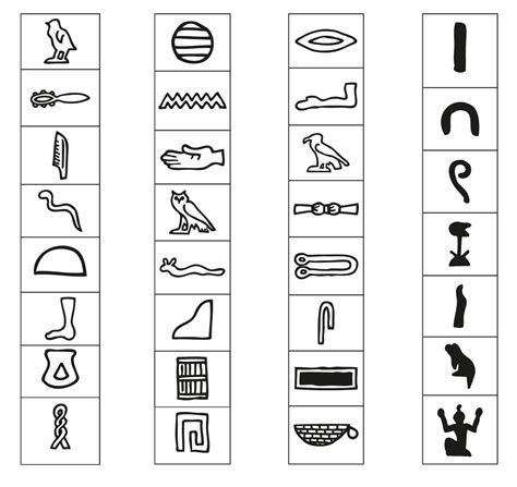 Hieroglyphics for Kids