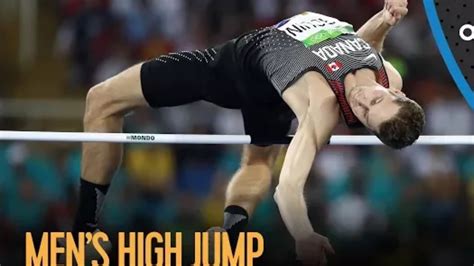 High Jump Coach Analyzing Performance