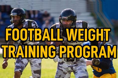 High school football players training