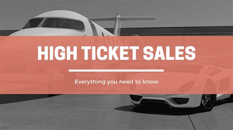 High-Ticket Sales