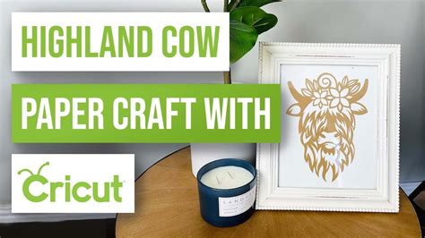 Highland cow papercraft template