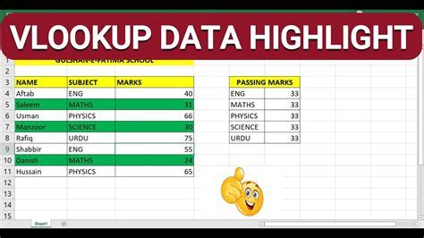 Highlight Cells in Excel