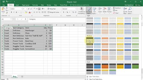 Highlighting Rows with Highlighter Tool in Google Sheets