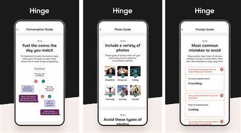 Hinge Profile Questions