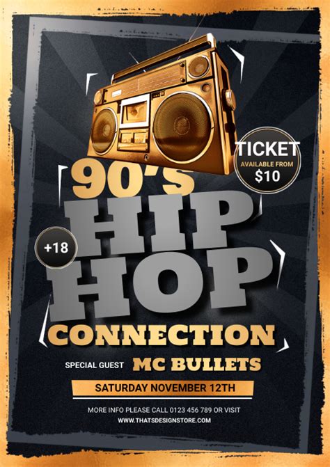 Hip-Hop Flyer Template