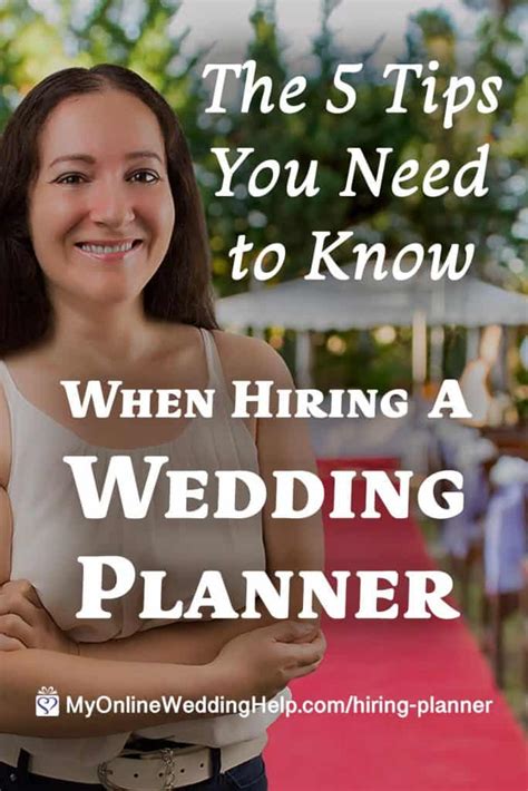 Hiring Wedding Planner