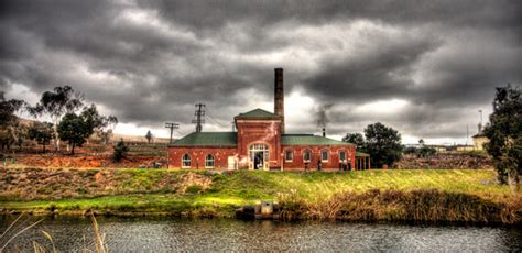 The historic waterworks building on Hilton Head Island