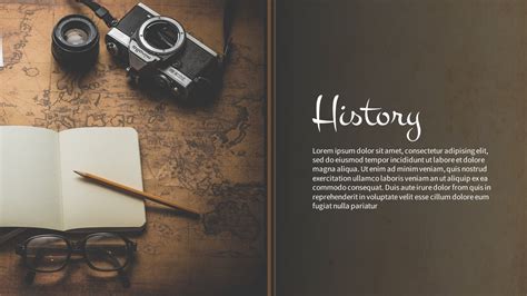 Historical Events Template for Google Slides