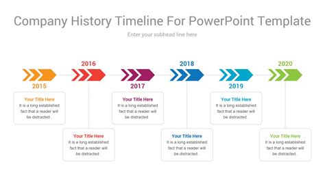 Historical Timeline Template PowerPoint