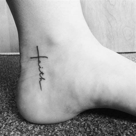 History of Ankle Cross Tattoos