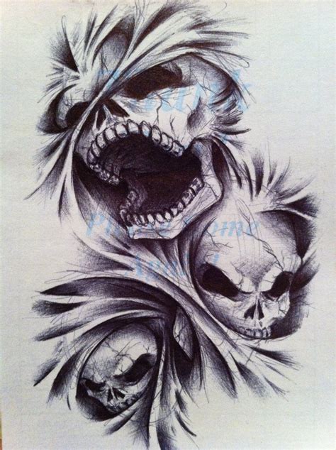 History of demon under skin tattoo design