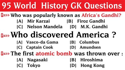 History Trivia Questions