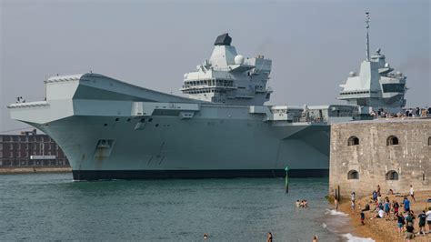 HMS Prince of Wales at sea