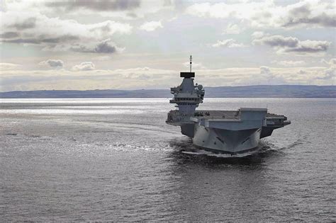 HMS Prince of Wales at sea