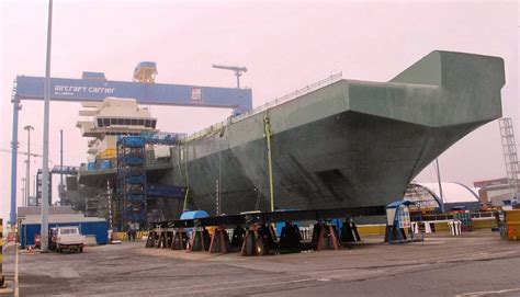 Hull of HMS Prince of Wales