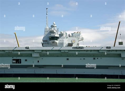 Superstructure of HMS Prince of Wales