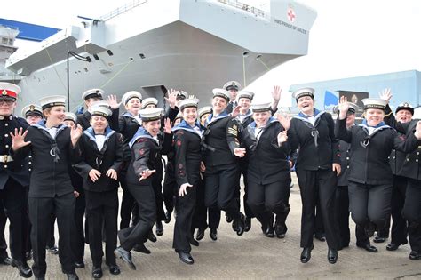 HMS Prince of Wales training