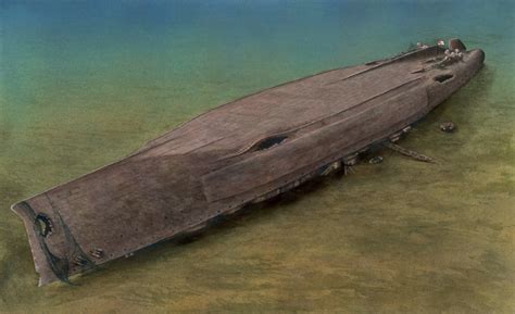 Wreckage of HMS Prince of Wales