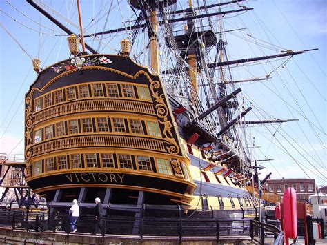 HMS Victory at the Battle of Trafalgar