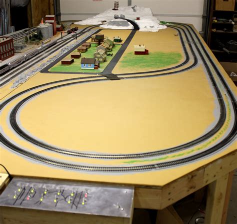 HO Scale Model Railroad Layout