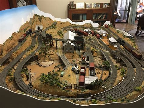 HO Scale Model Train Layout