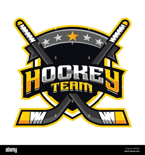 Simple Hockey Logo Sign