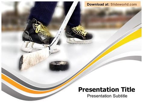 Hockey PowerPoint Template