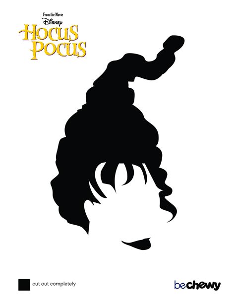 Hocus Pocus Printable Stencils