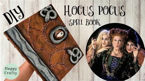 Hocus Pocus Spell Book Craft