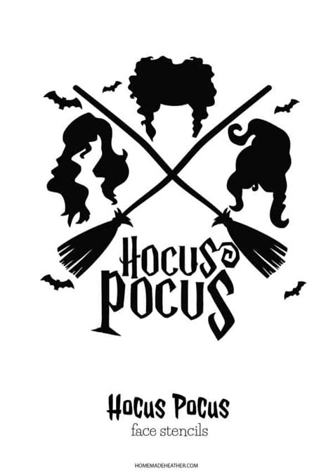 Hocus Pocus Stencil Art