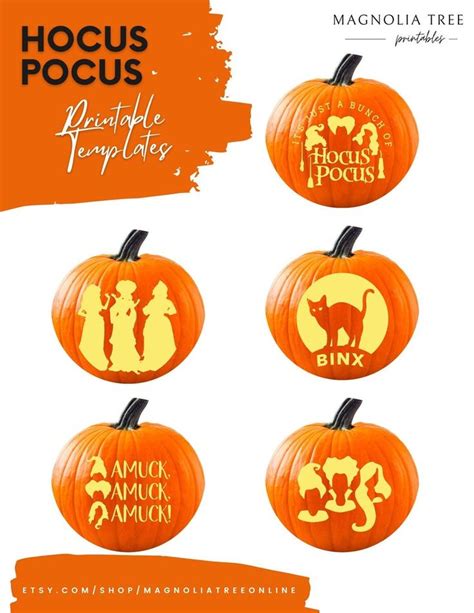 Hocus Pocus Stencil Ideas 2