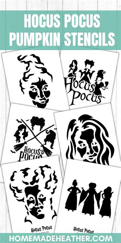 Hocus Pocus Stencil Tips