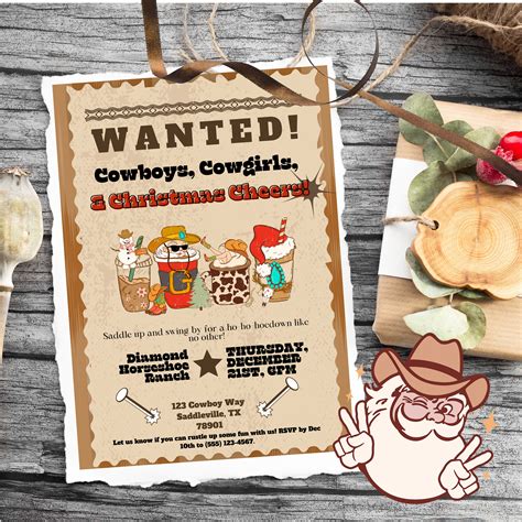 Hoedown Invitation Template