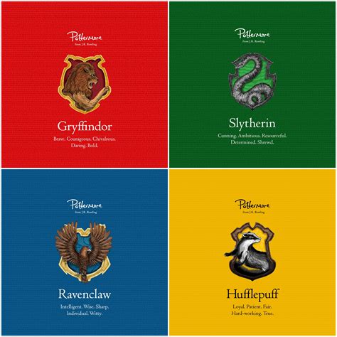 Hogwarts houses