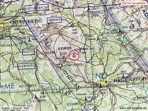 Map of Hohenfels Base