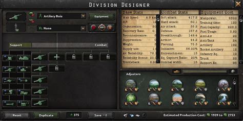 HOI4 Artillery Division