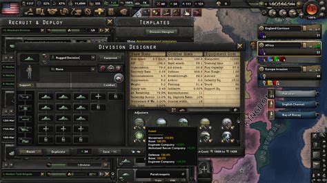 Hearts of Iron 4 Division Template