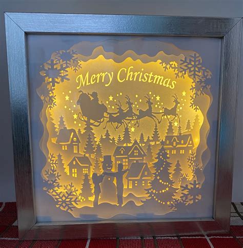 Holiday 3D Shadow Box Idea