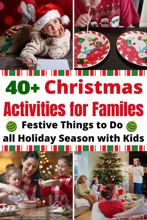 Holiday activities