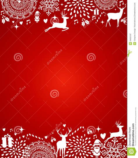 Image of holiday card template