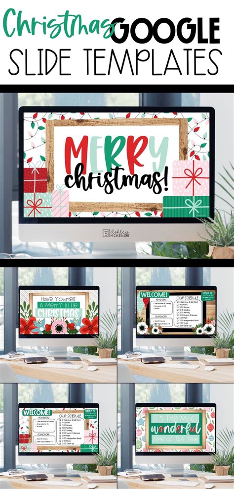 Holiday Cheer Templates for Google Slides