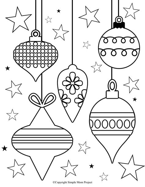 Holiday coloring page