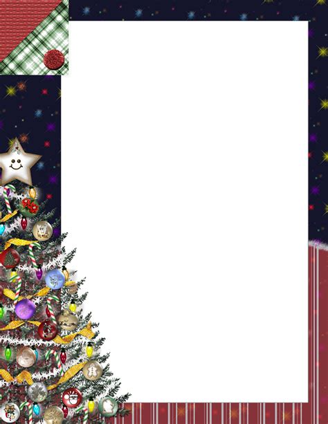 Holiday Letterhead Template 1