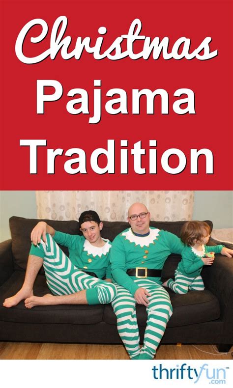 Family enjoying a holiday pajama tradition