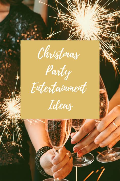 Holiday party entertainment ideas