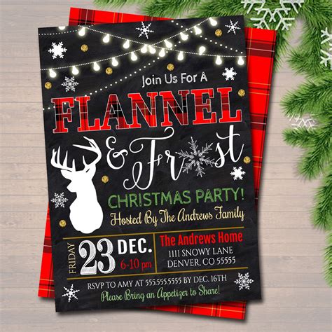 Holiday Party Invitation Ideas 1