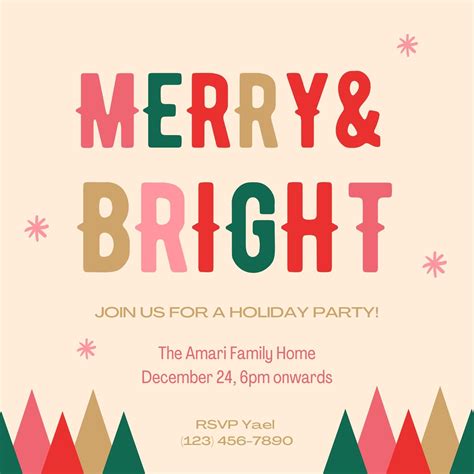 Holiday Party Invitation Ideas 10