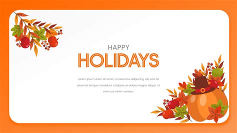 Holiday PowerPoint Template 3