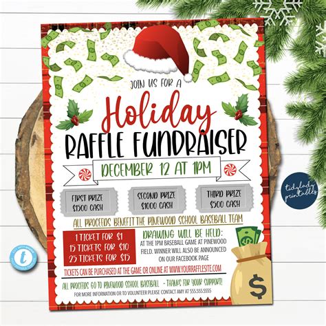 Holiday Raffle Flyer